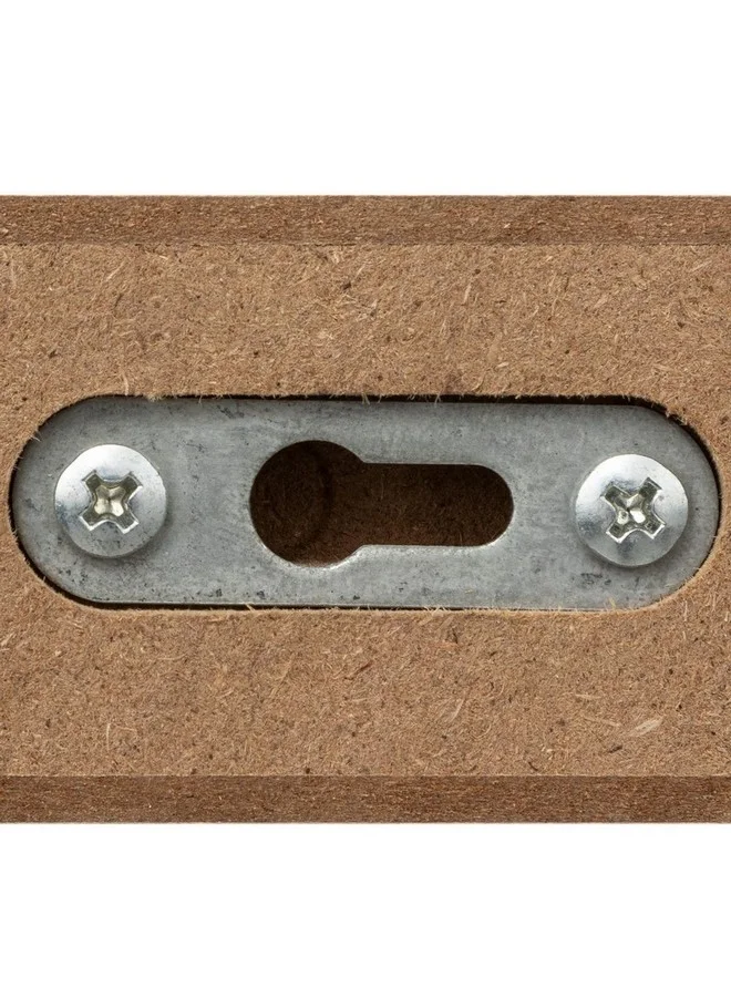 Five Simply Smart Fixy Invisible Fixation Corner Wall Shelf Grey 3.8 x 25 x 25 cm 181396D